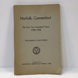 History Norfolk Conn 1958